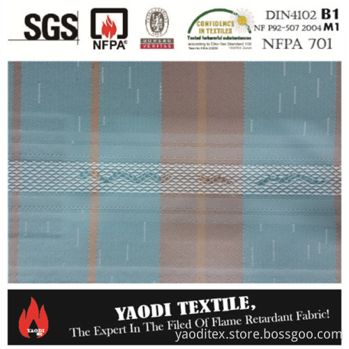 2014 New flame retardant curtain design